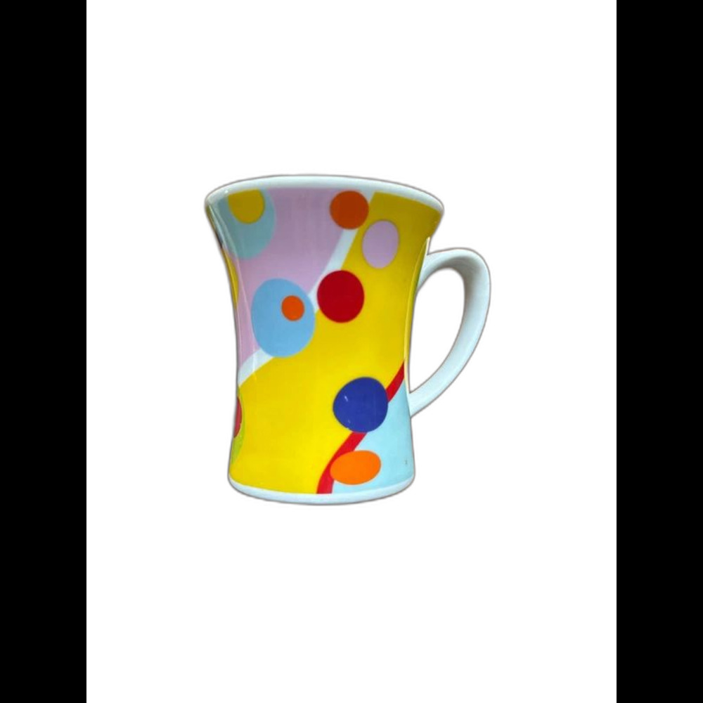 Churchill Fine China "Pinball / Psychedelic Swirl" mug